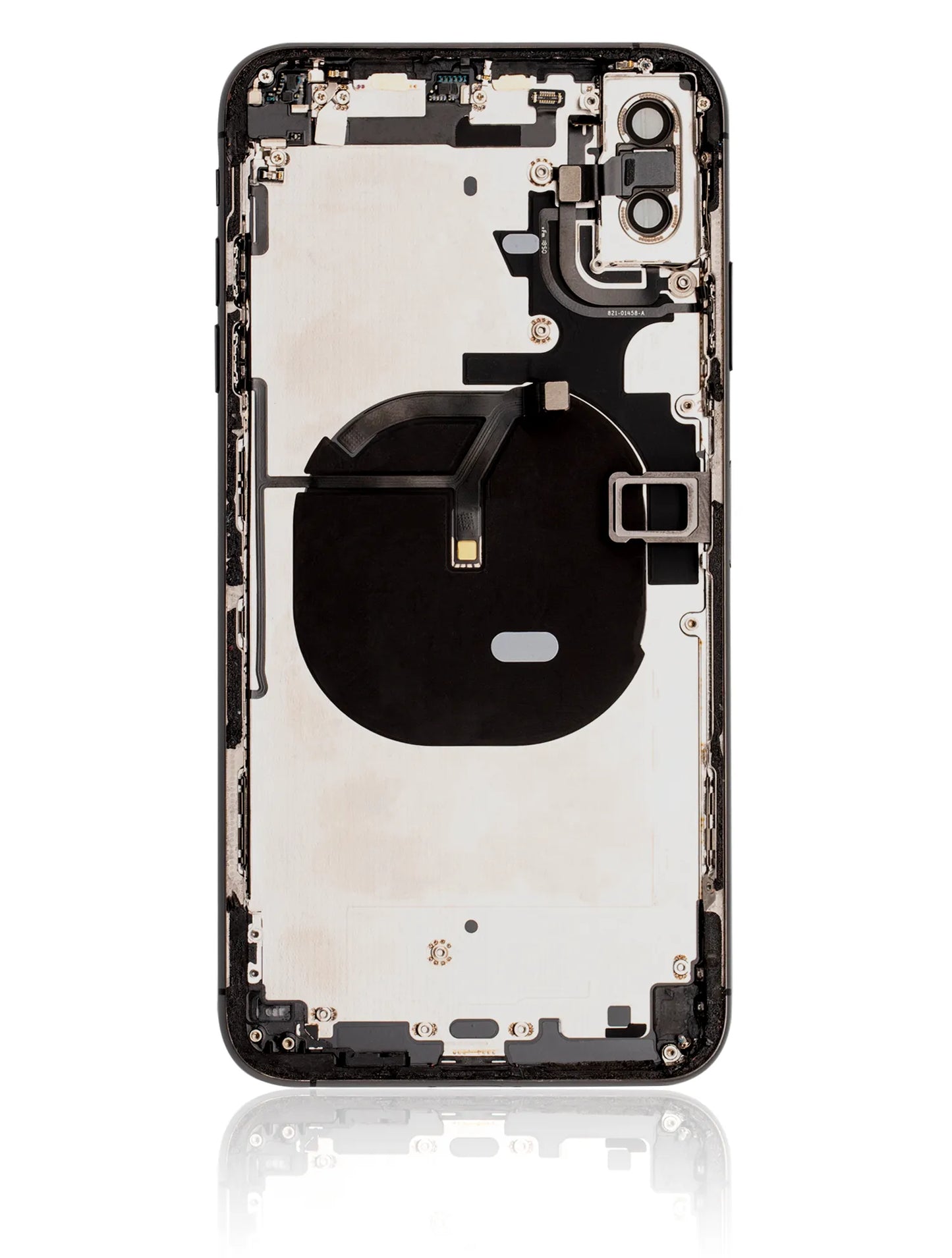 Back Housing W/ Small Components Pre-Installed For iPhone XS Max (Used OEM) (Pull) (Space Gray)