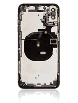 Back Housing W/ Small Components Pre-Installed For iPhone XS Max (Used OEM) (Pull) (Space Gray)
