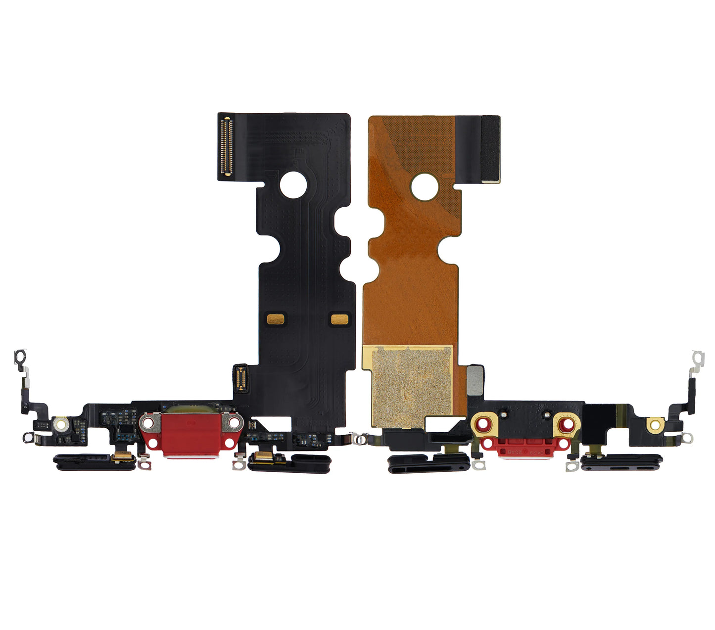 Charging Port Flex Cable For iPhone SE (2020) (Used OEM) (Pull) (Red)