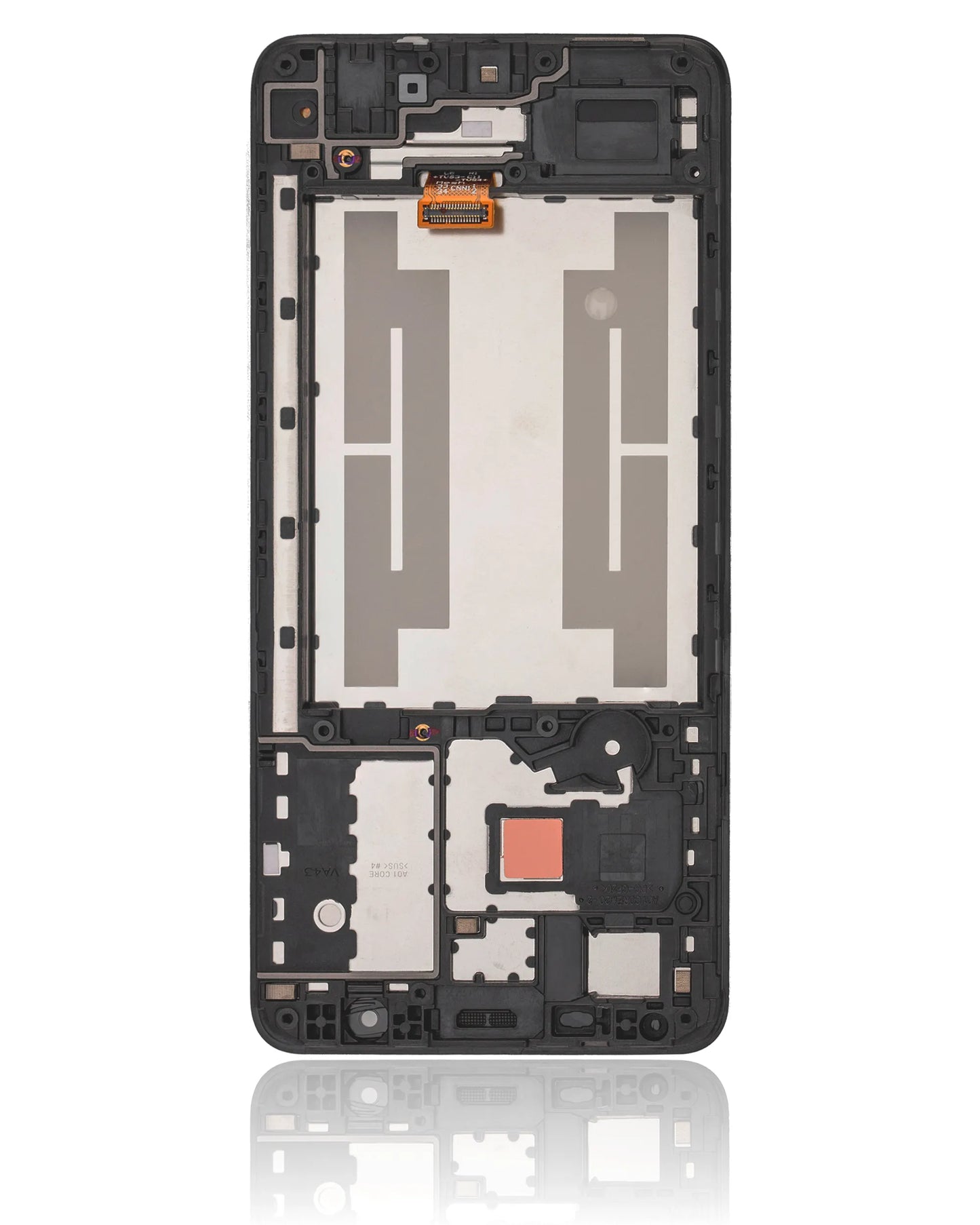LCD Assembly With Frame For Samsung Galaxy A01 Core (A013 / 2020) (Refurbished) (Black)