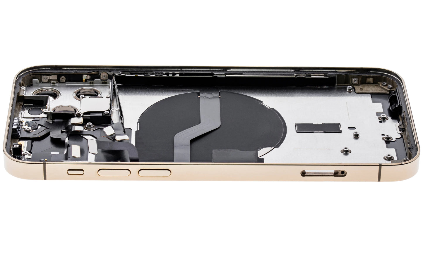 Back Housing W/ Small Parts For iPhone 12 Pro (EU / Global Version) (Pull) (Gold)