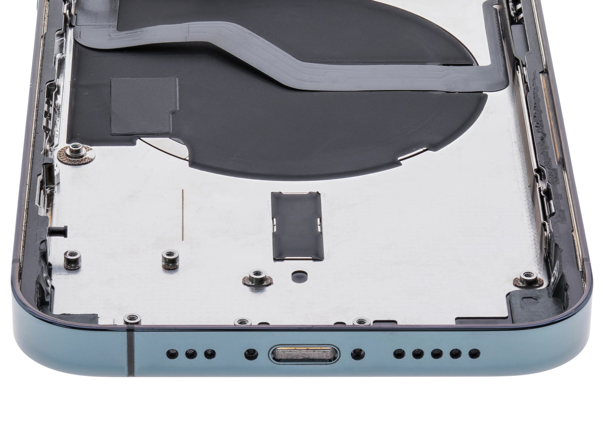Back Housing W/ Small Parts For iPhone 12 Pro (EU / Global Version) (Pull) (Pacific Blue)