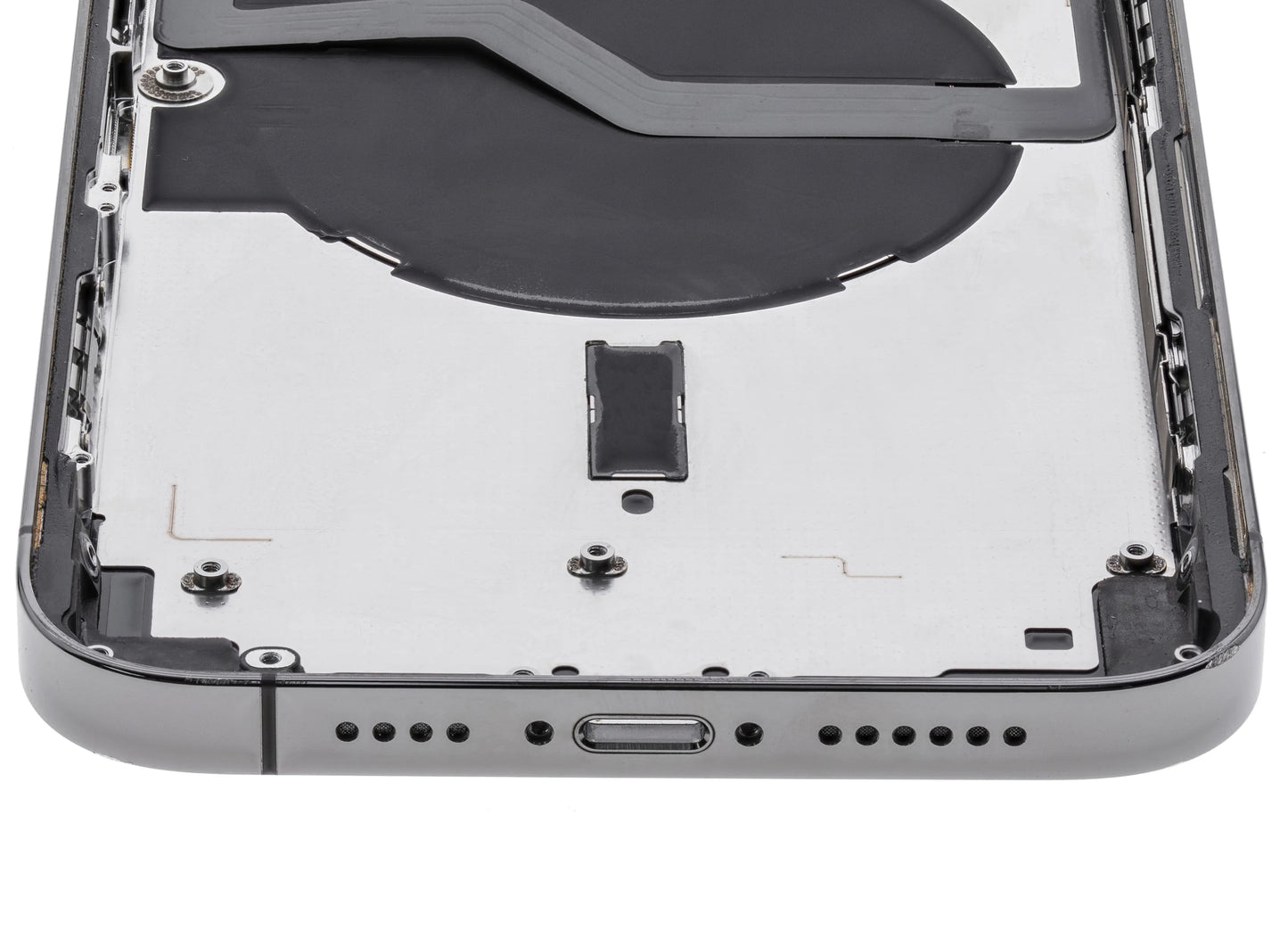 Back Housing W/ Small Parts For iPhone 12 Pro Max (EU / Global Version) (Pull) (Graphite)