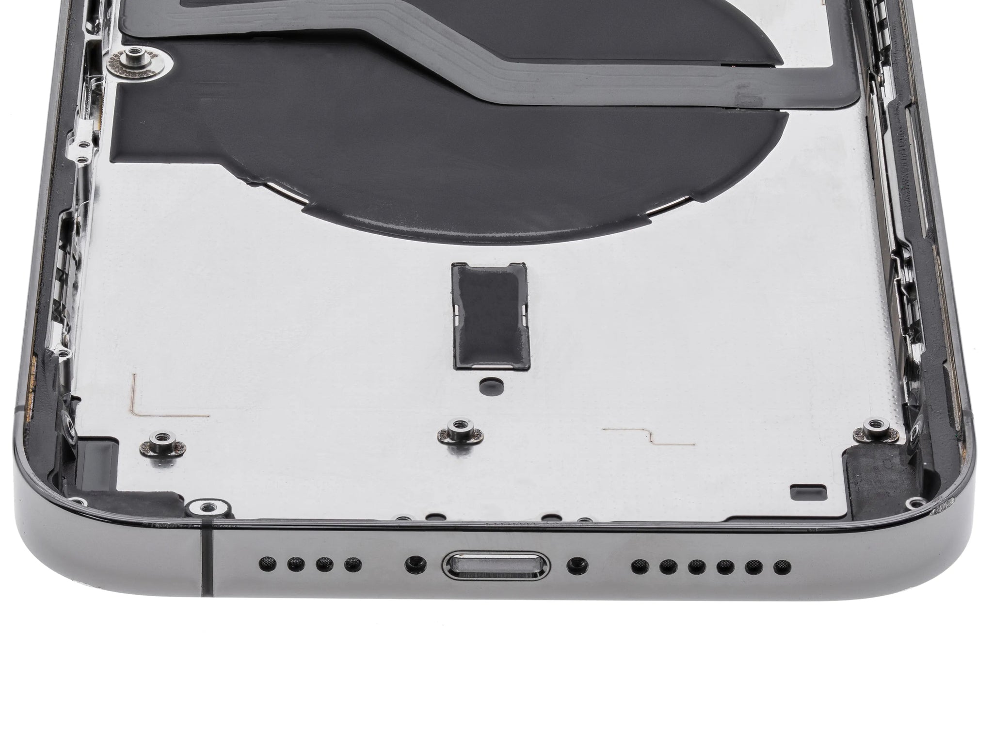Back Housing W/ Small Parts For iPhone 12 Pro Max (EU / Global Version) (Pull) (Graphite)