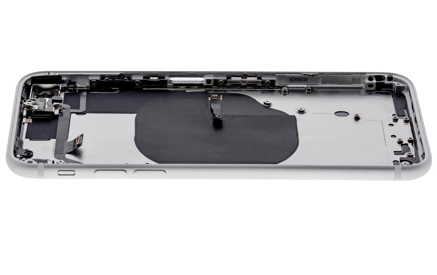 Back Housing W/ Small Components Pre-Installed For iPhone SE (2020) (Used OEM) (Pull) (White)