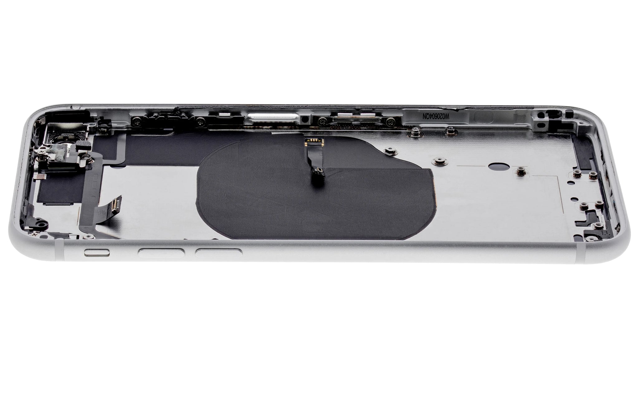 Back Housing W/ Small Components Pre-Installed For iPhone SE (2020) (Used OEM) (Pull) (White)
