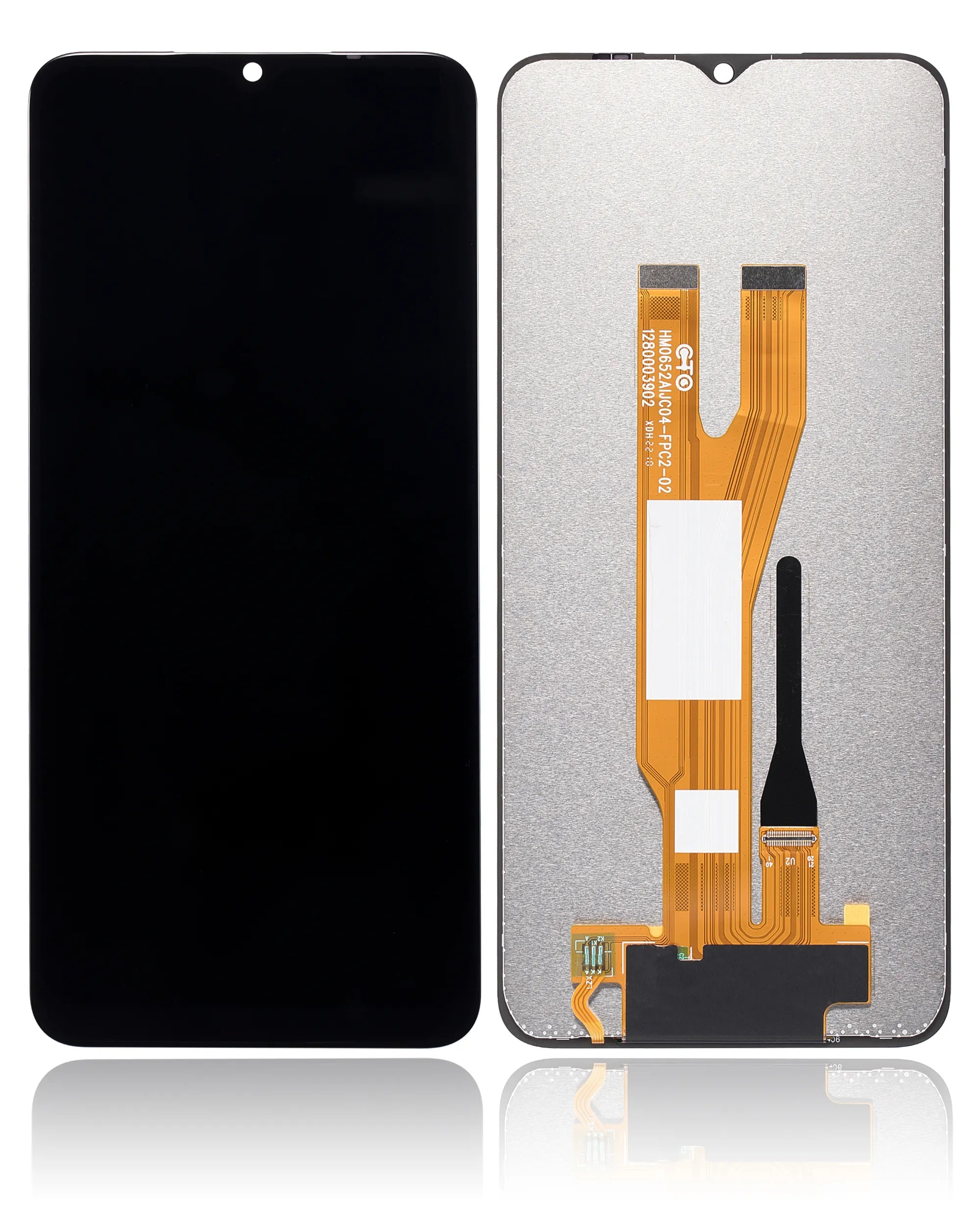 LCD Assembly Without Frame For Samsung Galaxy A03 Core (A032 / 2021) (Refurbished) (Black)