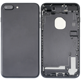 Back Housing W/ Small Components Pre-Installed For iPhone 7 Plus (Pull) (Matte Black)