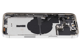 Back Housing W/ Small Parts For iPhone 14 Pro Max (US Version) (Pull) (Silver)