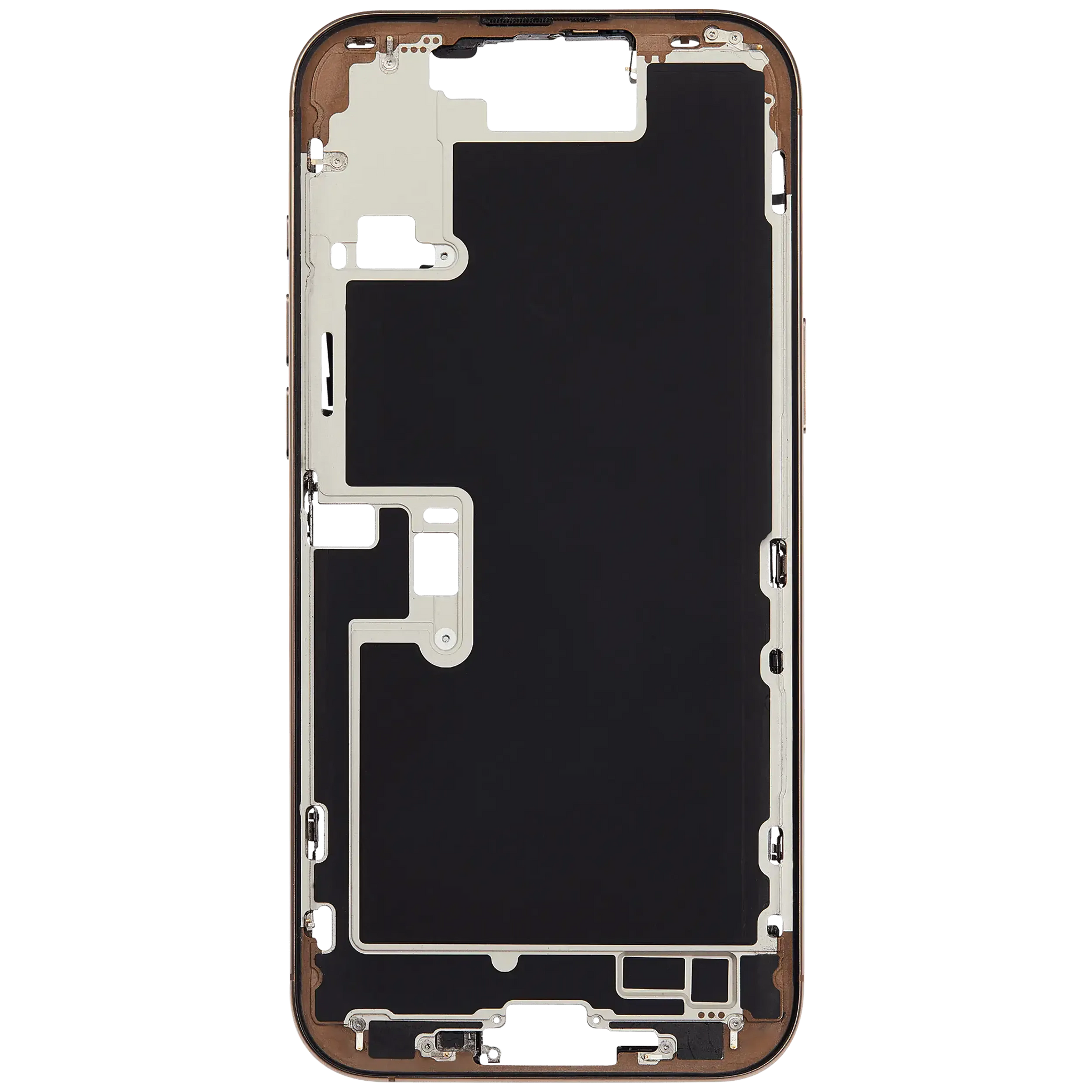 Mid-Frame Housing W/ Small Parts For iPhone 16 Pro Max (EU / Global Version) (Pull) (Desert Titanium)