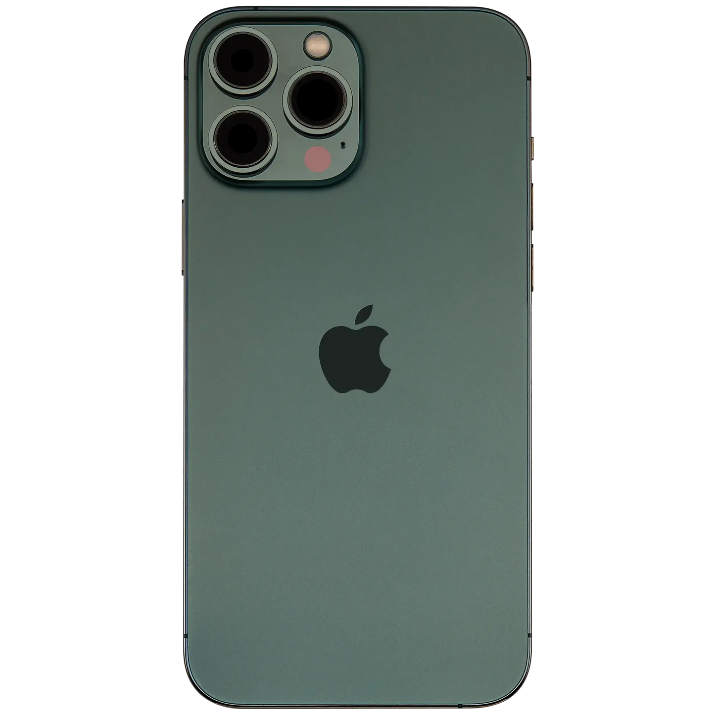 Back Housing W/ Charging Port Flex & Small Parts For iPhone 13 Pro Max (US Version) (Used OEM) (Pull (Alpine Green)
