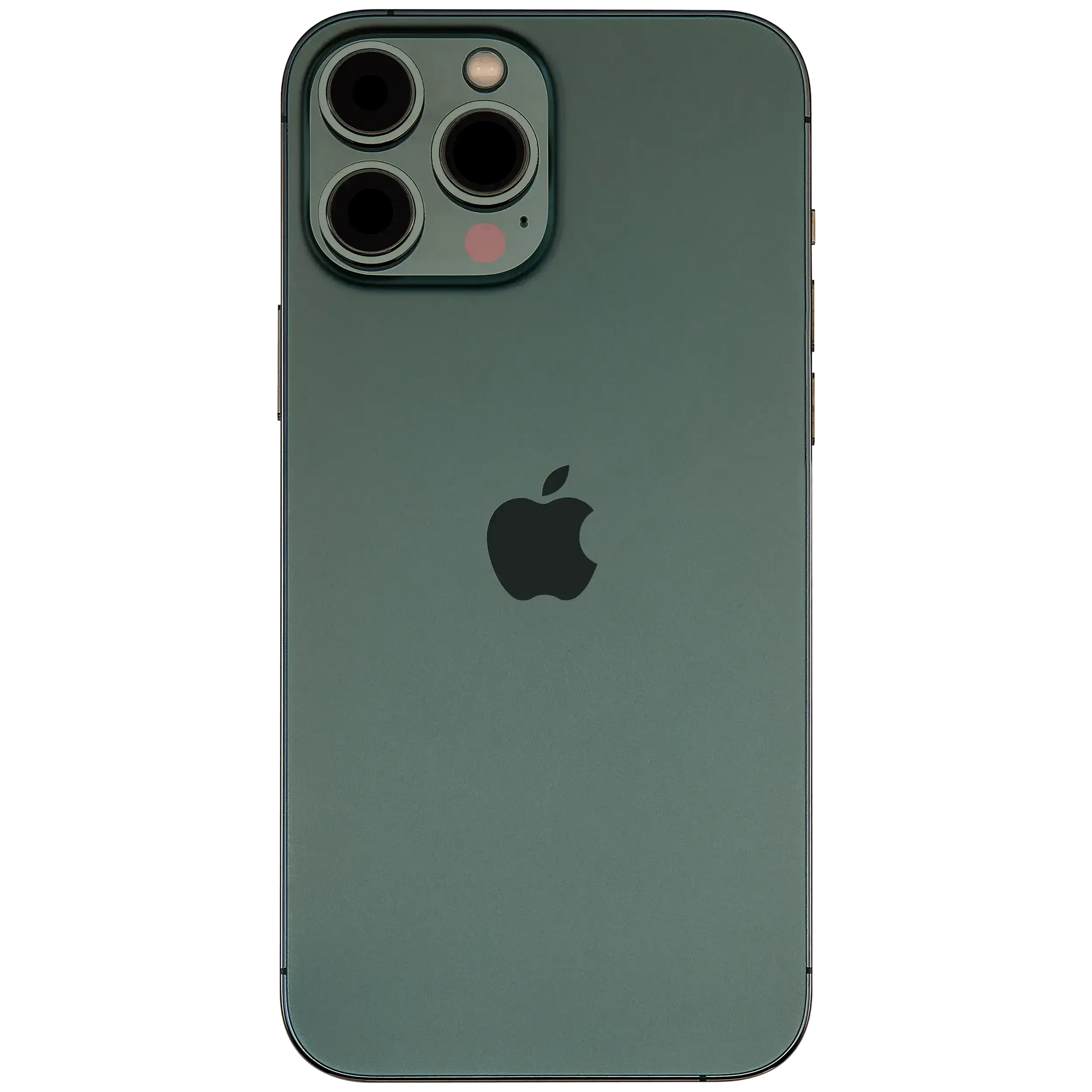 Back Housing W/ Charging Port Flex & Small Parts For iPhone 13 Pro Max (US Version) (Used OEM) (Pull (Alpine Green)