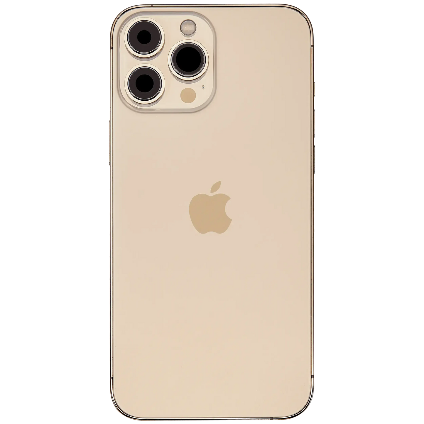 Back Housing W/ Charging Port Flex & Small Parts For iPhone 13 Pro Max (US Version) (Used OEM) (Pull) (Gold)