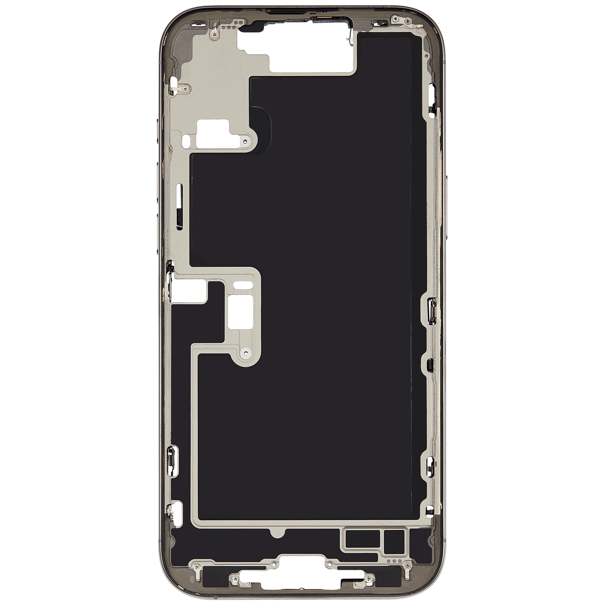 Mid-Frame Housing W/ Small Parts For iPhone 16 Pro Max (US Version) (Pull) (Natural Titanium)