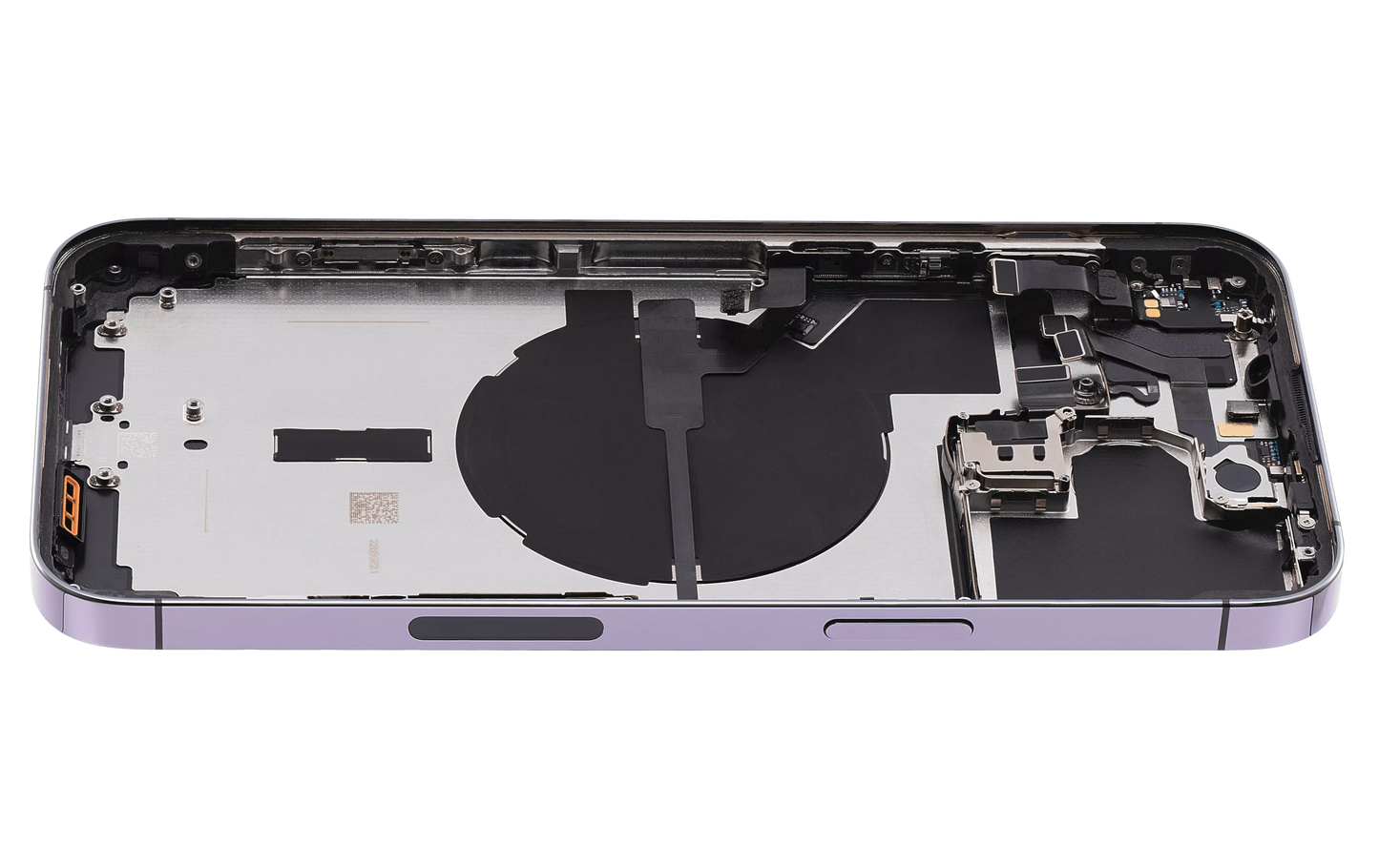 Back Housing W/ Small Parts For iPhone 14 Pro Max (US Version) (Pull) (Deep Purple)