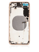Back Housing W/ Small Components Pre-Installed For iPhone 8 Plus (Used OEM) (Pull) (Gold)