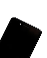 LCD Assembly With Steel Plate For iPhone 7 Plus (Refurbished: LG) (Black)