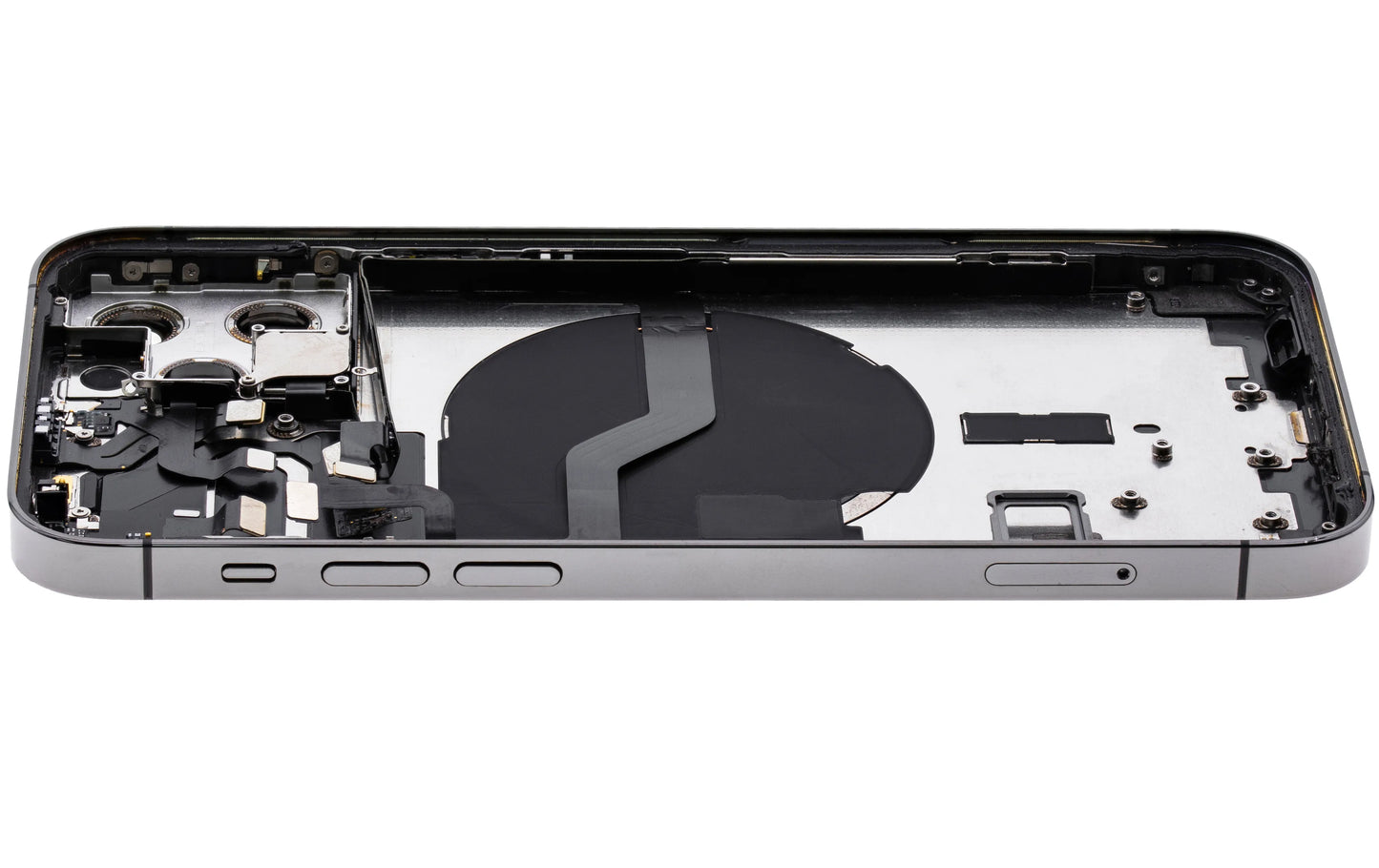 Back Housing W/ Small Parts For iPhone 12 Pro (US Version) (Used OEM) (Pull) (Graphite)