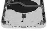 Back Housing W/ Small Parts For iPhone 12 Pro Max (US Version) (Pull) (Silver)