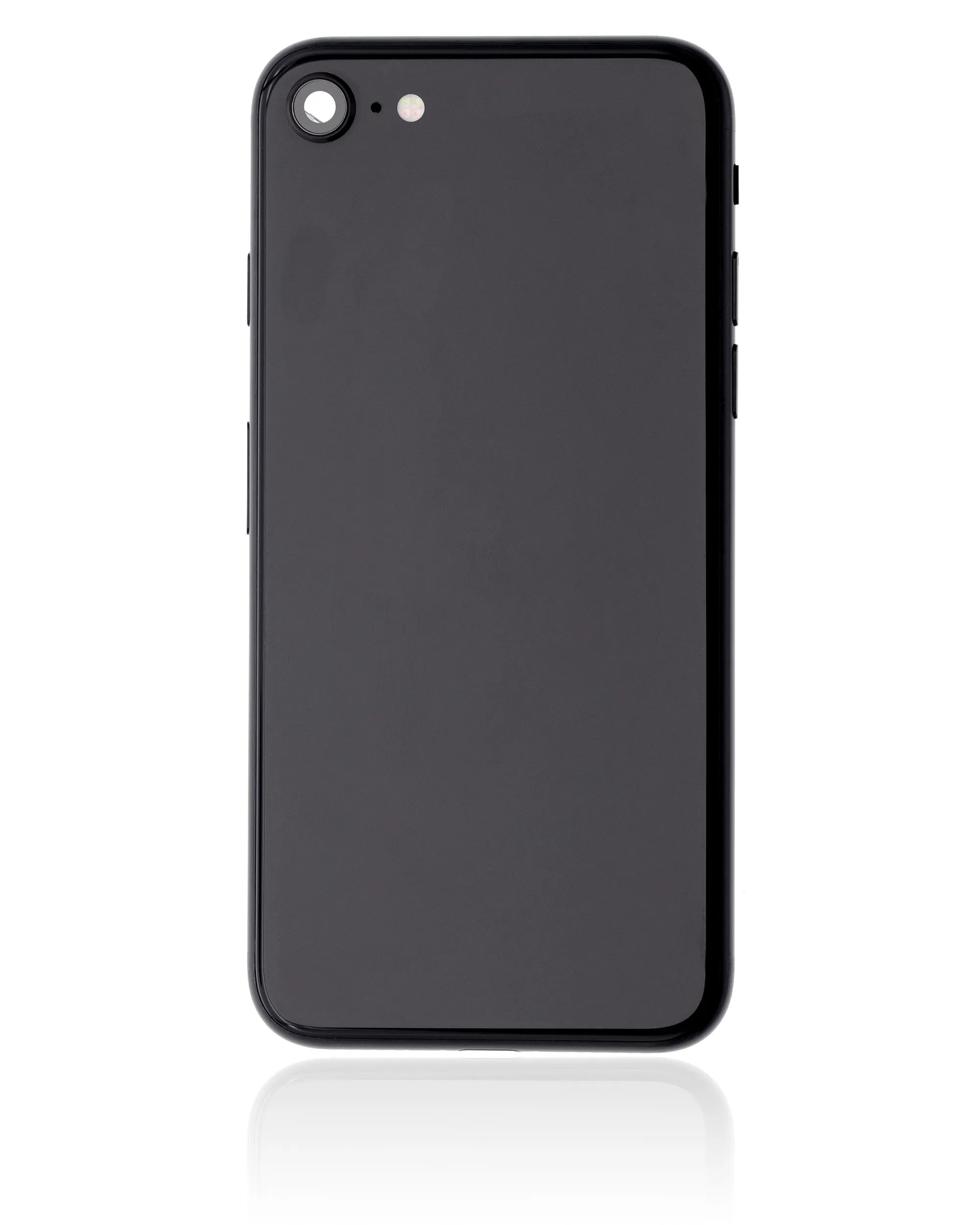 Back Housing W/ Small Components Pre-Installed For iPhone SE (2020) (Used OEM) (Pull) (Black)