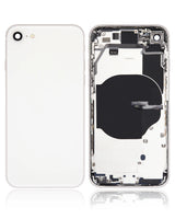 Back Housing W/ Small Components Pre-Installed For iPhone SE (2022) (Pull) (Starlight)