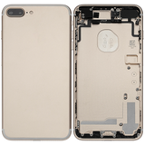 Back Housing W/ Small Components Pre-Installed For iPhone 7 Plus (Pull) (Gold)