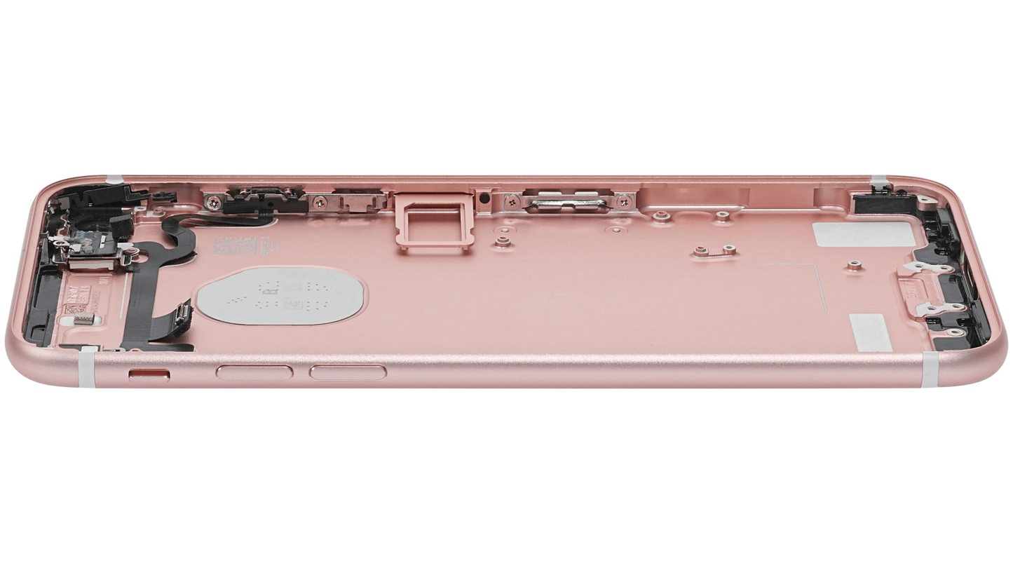 Back Housing W/ Small Components Pre-Installed For iPhone 7 (Pull) (Rose Gold)
