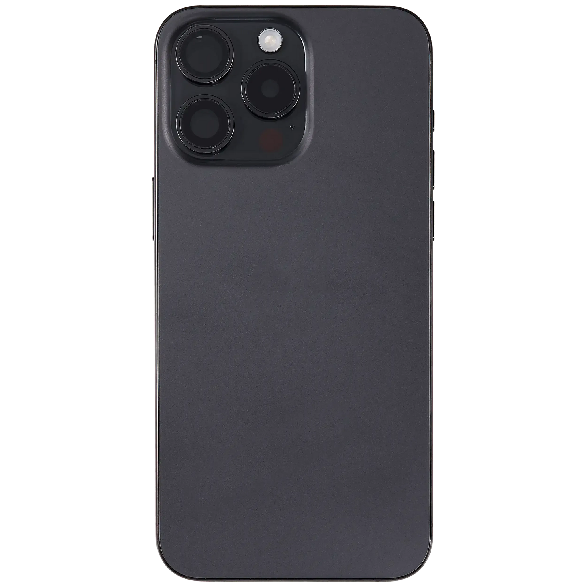 Back Housing W/ Small Parts For iPhone 15 Pro Max (US Version) (Pull) (Black Titanium)