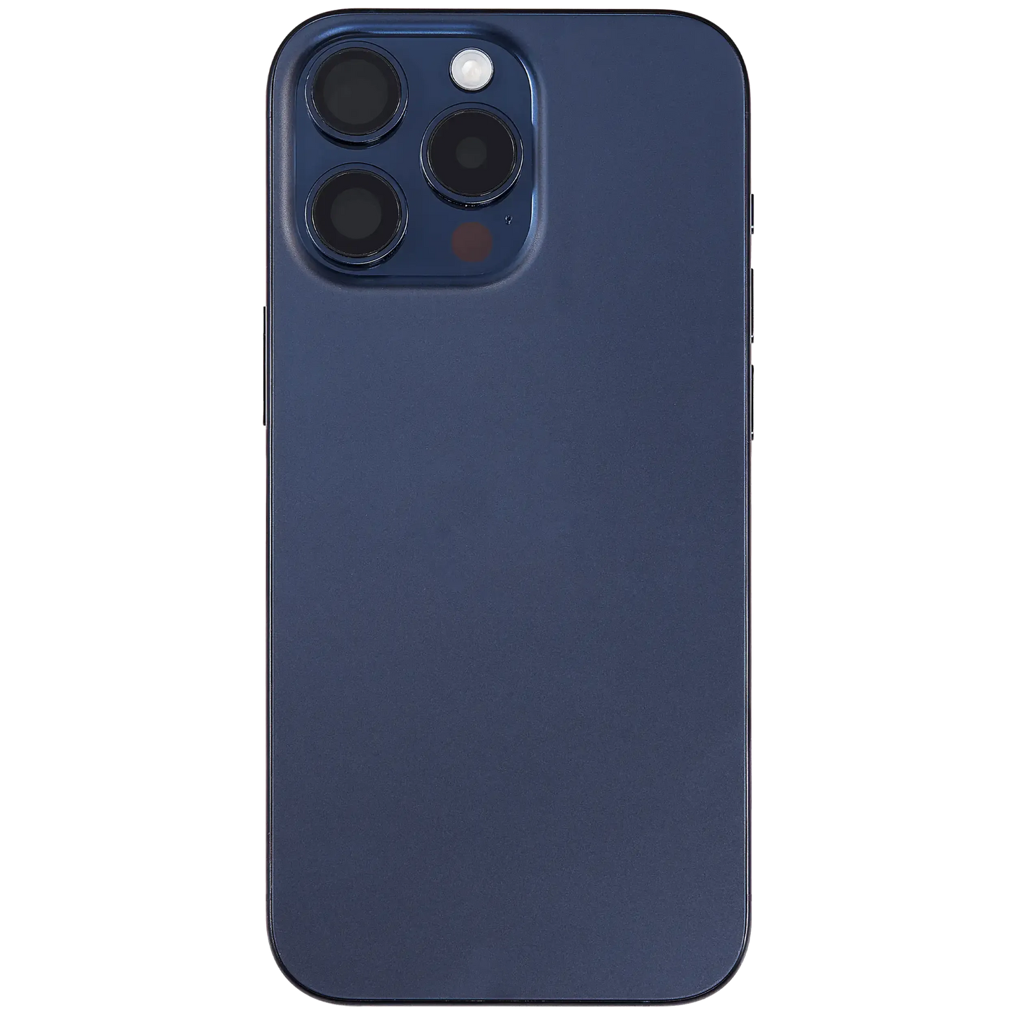Back Housing W/ Small Parts For iPhone 15 Pro Max (US Version) (Pull) (Blue Titanium)