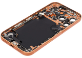 Back Housing W/ Charging Port Flex & Small Parts Compatible For iPhone 17 Pro (US Version) (Pull) (Cosmic Orange)