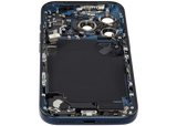 Back Housing W/ Charging Port Flex & Small Parts Compatible For iPhone 17 Pro (US Version) (Pull) (Deep Blue)