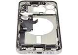 Mid-Frame Housing W/ Charging Port Flex & Small Parts For iPhone 15 Pro Max (US Version) (Pull) (White Titanium)