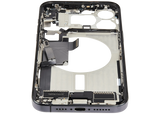 Mid-Frame Housing W/ Charging Port Flex & Small Parts For iPhone 15 Pro Max (US Version) (Pull) (Black Titanium)