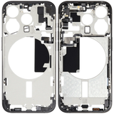 Mid-Frame Housing W/ Small Parts For iPhone 15 Pro (EU / Global Version) (Pull) (Black Titanium)