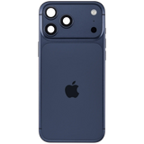 Back Housing W/ Charging Port Flex & Small Parts For iPhone 17 Pro Max (US Version) (Pull) (Deep Blue)