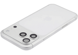 Back Housing W/ Charging Port Flex & Small Parts For iPhone 17 Pro Max (EU / Global Version) (Pull) (Silver)