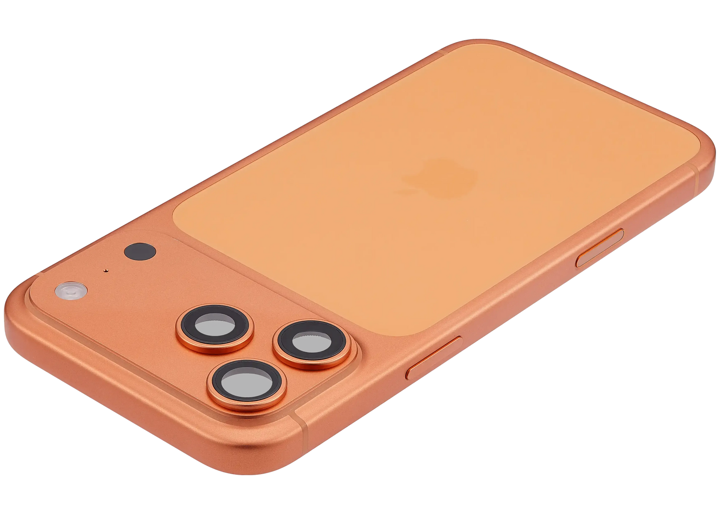 Back Housing W/ Charging Port Flex & Small Parts For iPhone 17 Pro Max (EU / Global Version) (Pull) (Cosmic Orange)