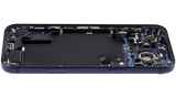 Back Housing W/ Charging Port Flex & Small Parts For iPhone 17 Pro Max (EU / Global Version) (Pull) (Deep Blue)