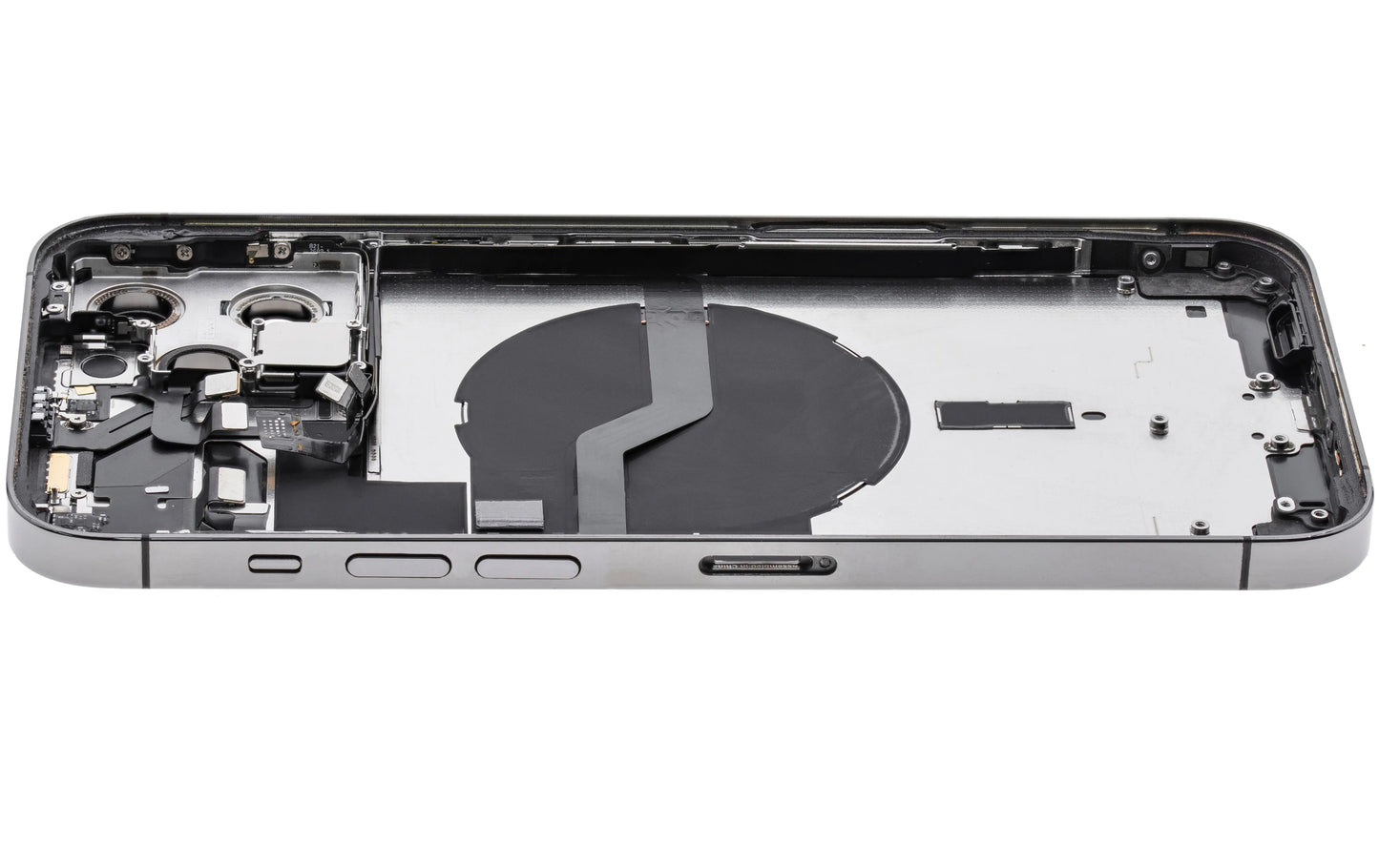 Back Housing W/ Small Parts For iPhone 12 Pro Max (EU / Global Version) (Pull) (Graphite)