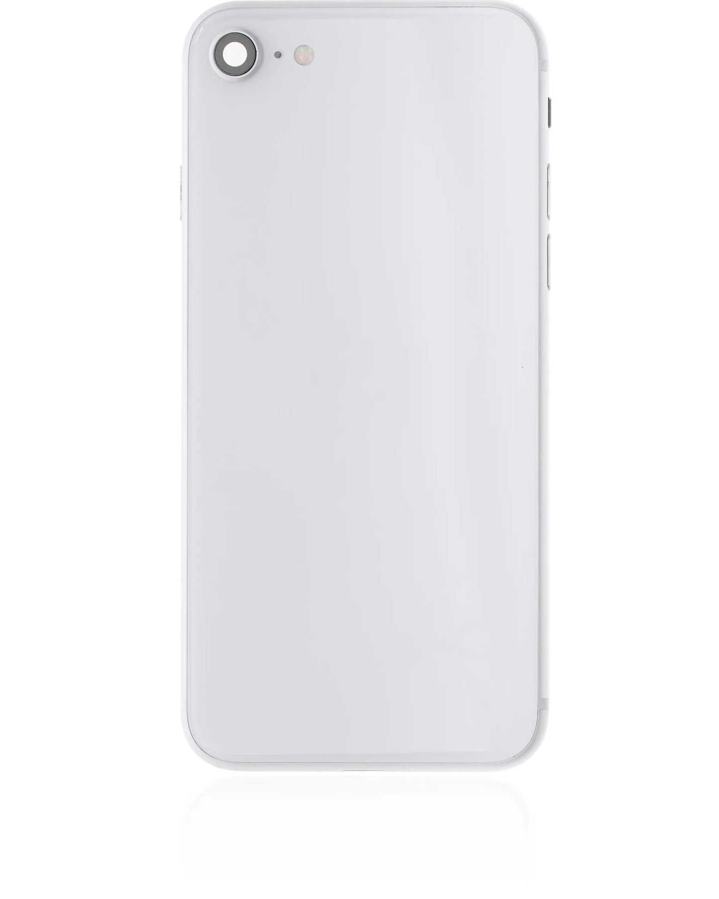 Back Housing W/ Small Components Pre-Installed For iPhone SE (2020) (Used OEM) (Pull) (White)