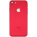 Back Housing W/ Small Components Pre-Installed For iPhone 7 (Pull) (Red)