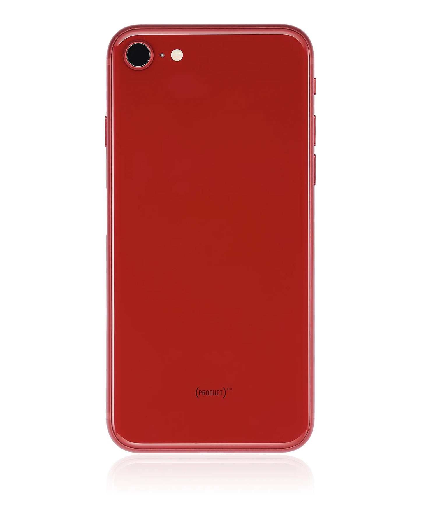 Back Housing W/ Small Components Pre-Installed For iPhone SE (2022) (Pull) (Red)