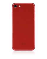 Back Housing W/ Small Components Pre-Installed For iPhone SE (2022) (Pull) (Red)