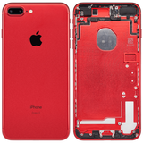 Back Housing W/ Small Components Pre-Installed For iPhone 7 Plus (Pull) (Red)