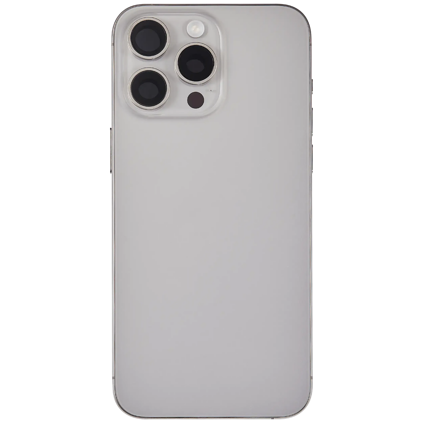Back Housing W/ Small Parts For iPhone 15 Pro Max (US Version) (Pull) (Natural Titanium)