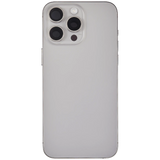 Back Housing W/ Small Parts For iPhone 15 Pro Max (US Version) (Pull) (Natural Titanium)