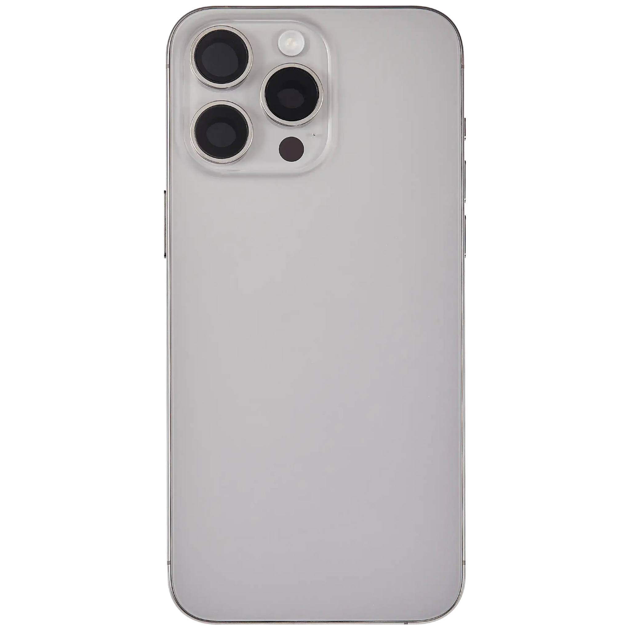 Back Housing W/ Small Parts For iPhone 15 Pro Max (US Version) (Pull) (Natural Titanium)
