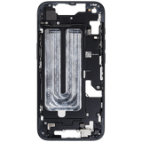 Mid-Frame Housing W/ Small Parts For iPhone 16e (EU / Global Version) (Pull) (Black)