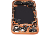 Back Housing W/ Charging Port Flex & Small Parts Compatible For iPhone 17 Pro Max (US Version) (Pull) (Cosmic Orange)