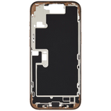 Mid-Frame Housing W/ Charging Port Flex & Small Parts For iPhone 16 Pro Max (EU / Global Version) (Pull) (Desert Titanium)